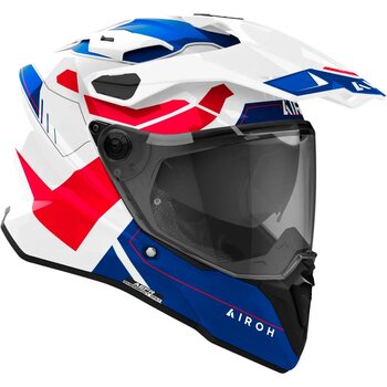 CAPACETE AIROH COMMANDER 2 REVEAL BLUE/RED GLOSS 56