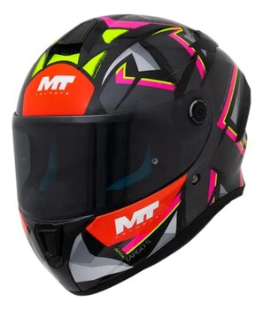 CAPACETE MT TARGO S RP B8 PASCHOALIN - GLOSS