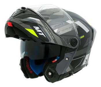 CAPACETE MT HELMETS ATOM 2 BAST B2 - MATE 58/M