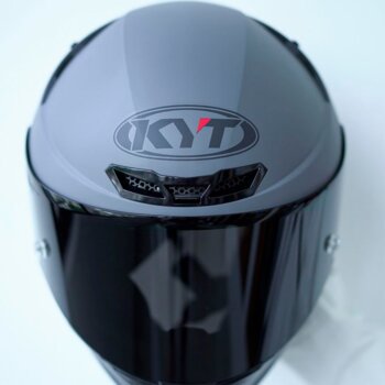 CAPACETE KYT TT COURSE PLAIN MATT GORILLA GREY